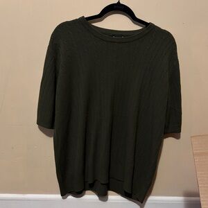 Women Sag Harbor knit sweatshirt size medium
